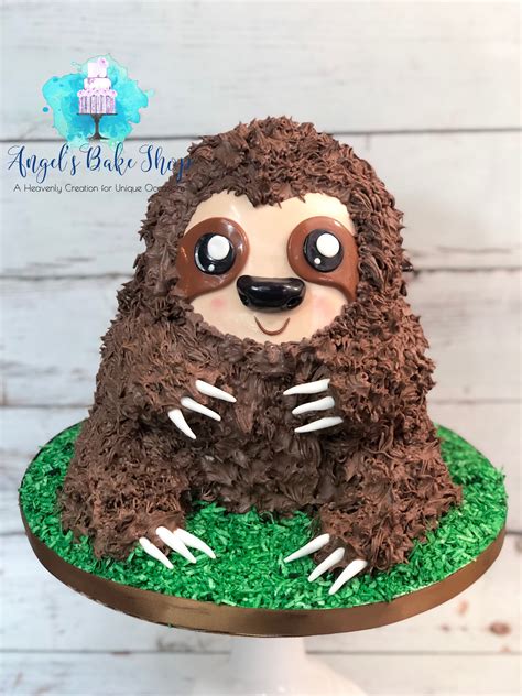 sloth cake ideas